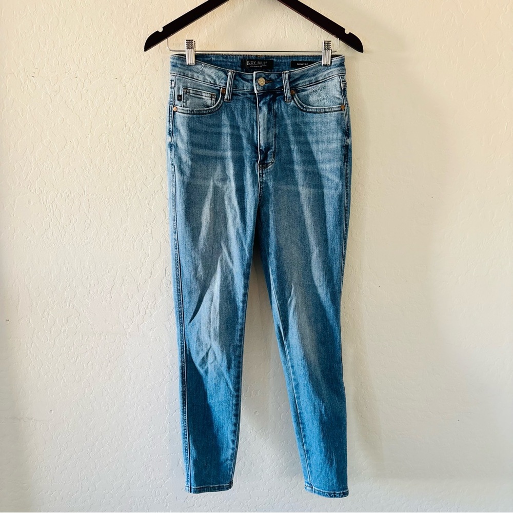 Judy Blue Skinny Fit Jeans Women’s Size 5/27 Medium Wash Stretch Denim